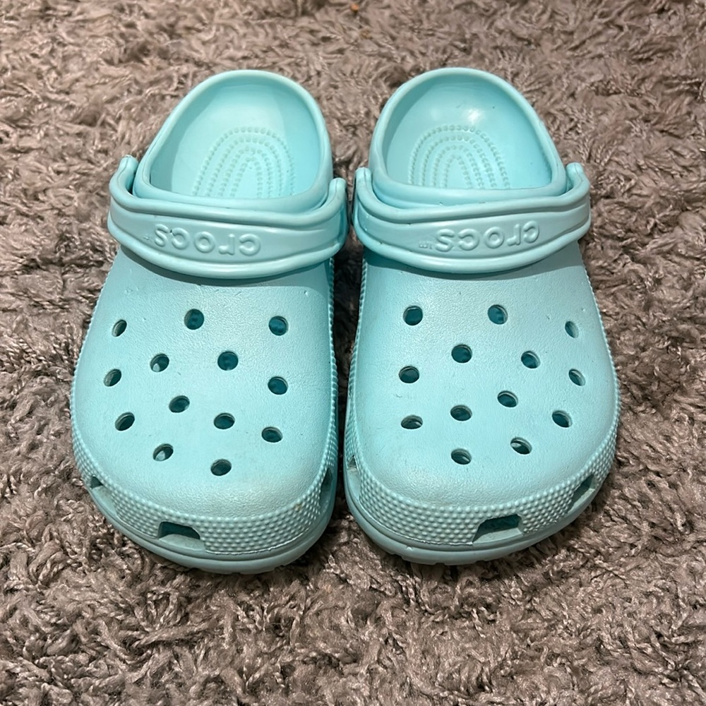 Light Blue Crocs
